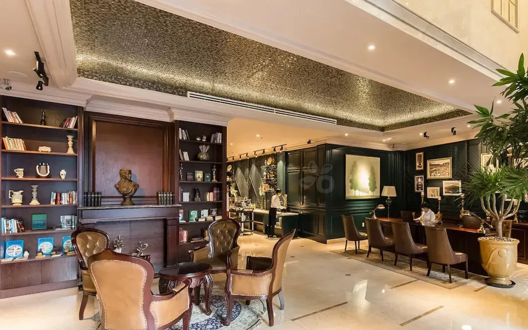 Lobby sitting area