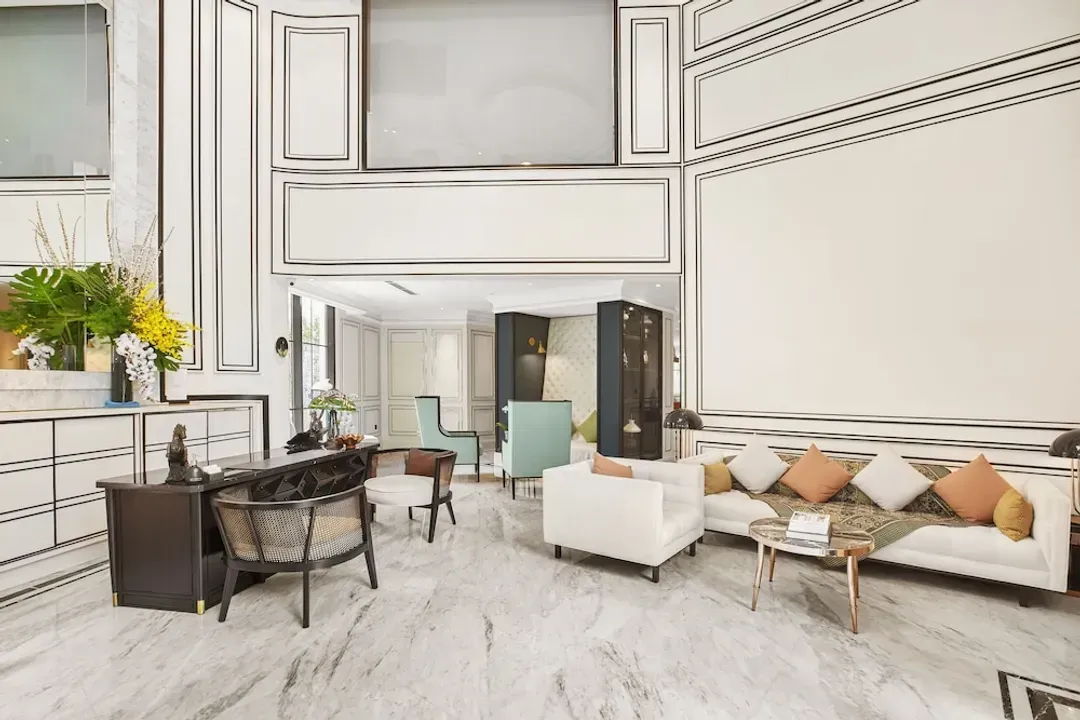 Lobby sitting area
