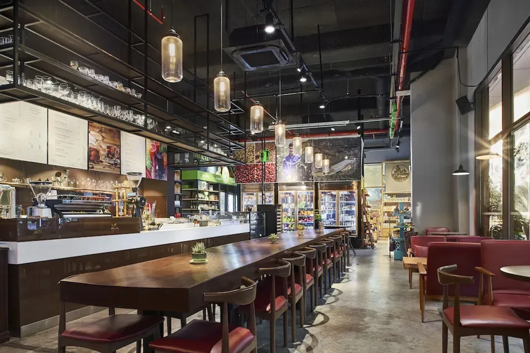 Breakfast area