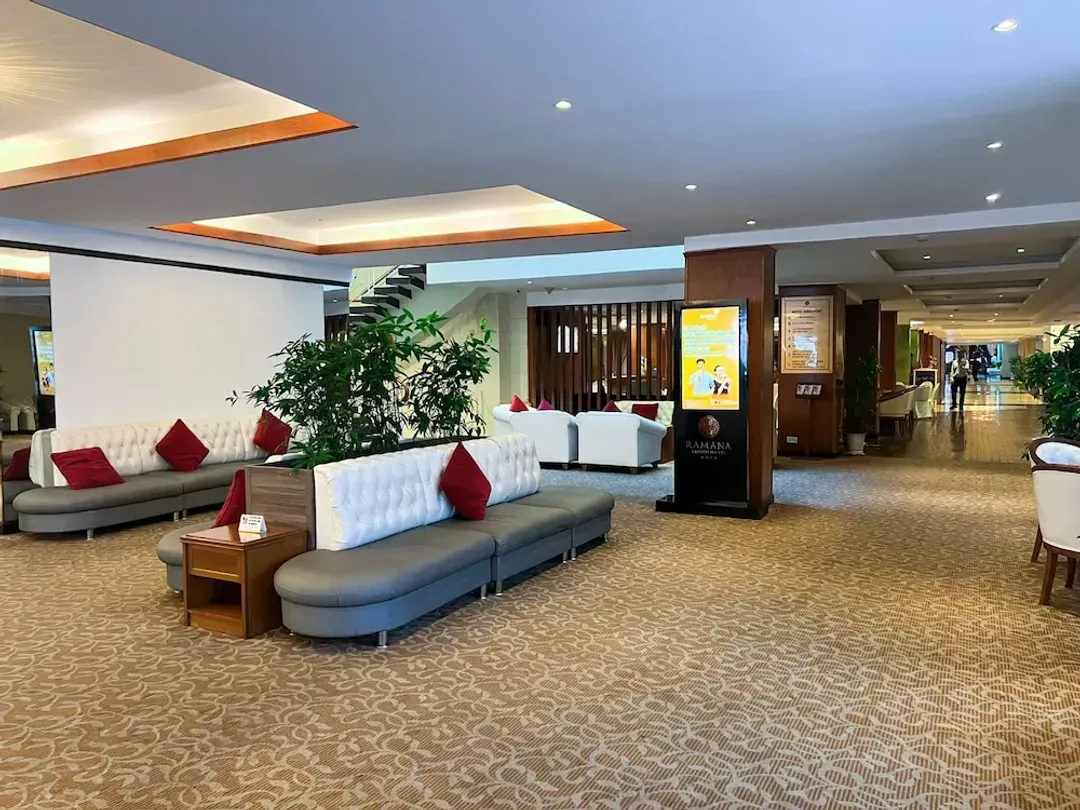 Lobby sitting area