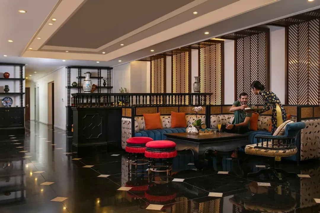 Lobby sitting area