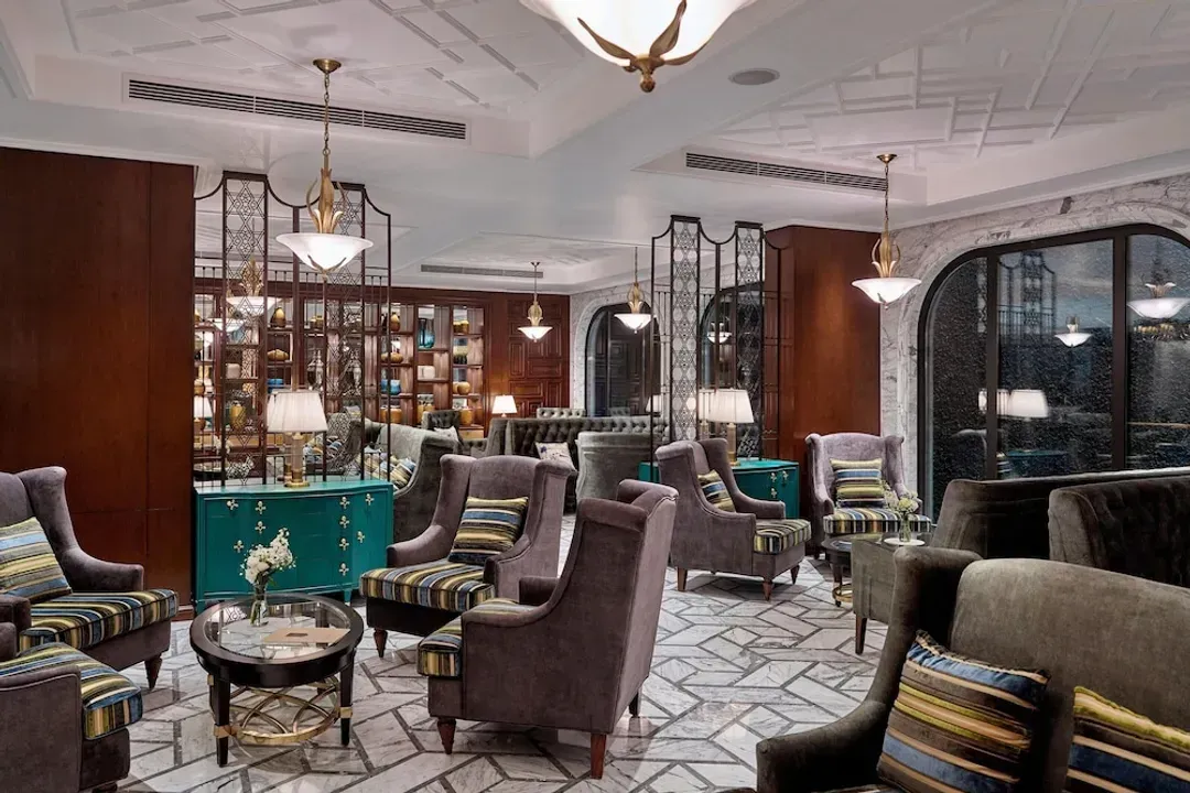 Lobby sitting area