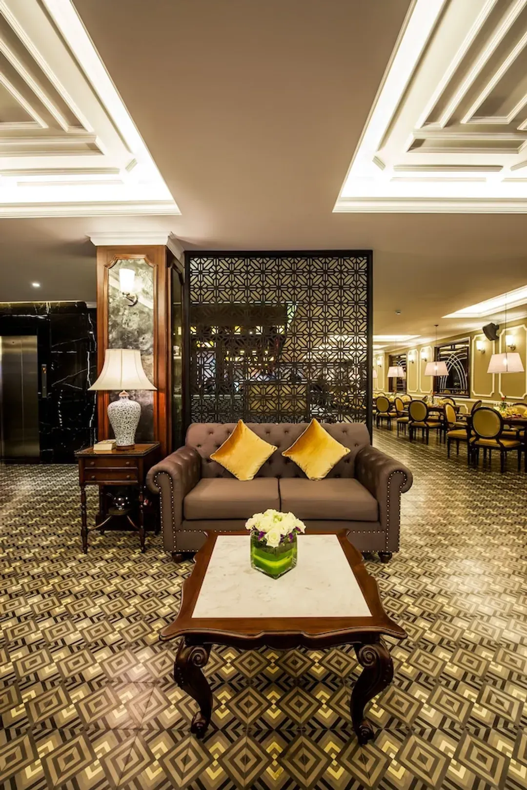 Lobby sitting area