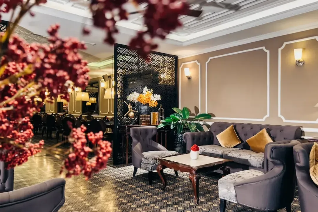 Lobby sitting area
