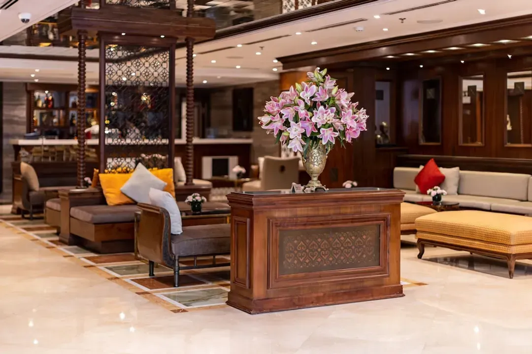 Lobby sitting area