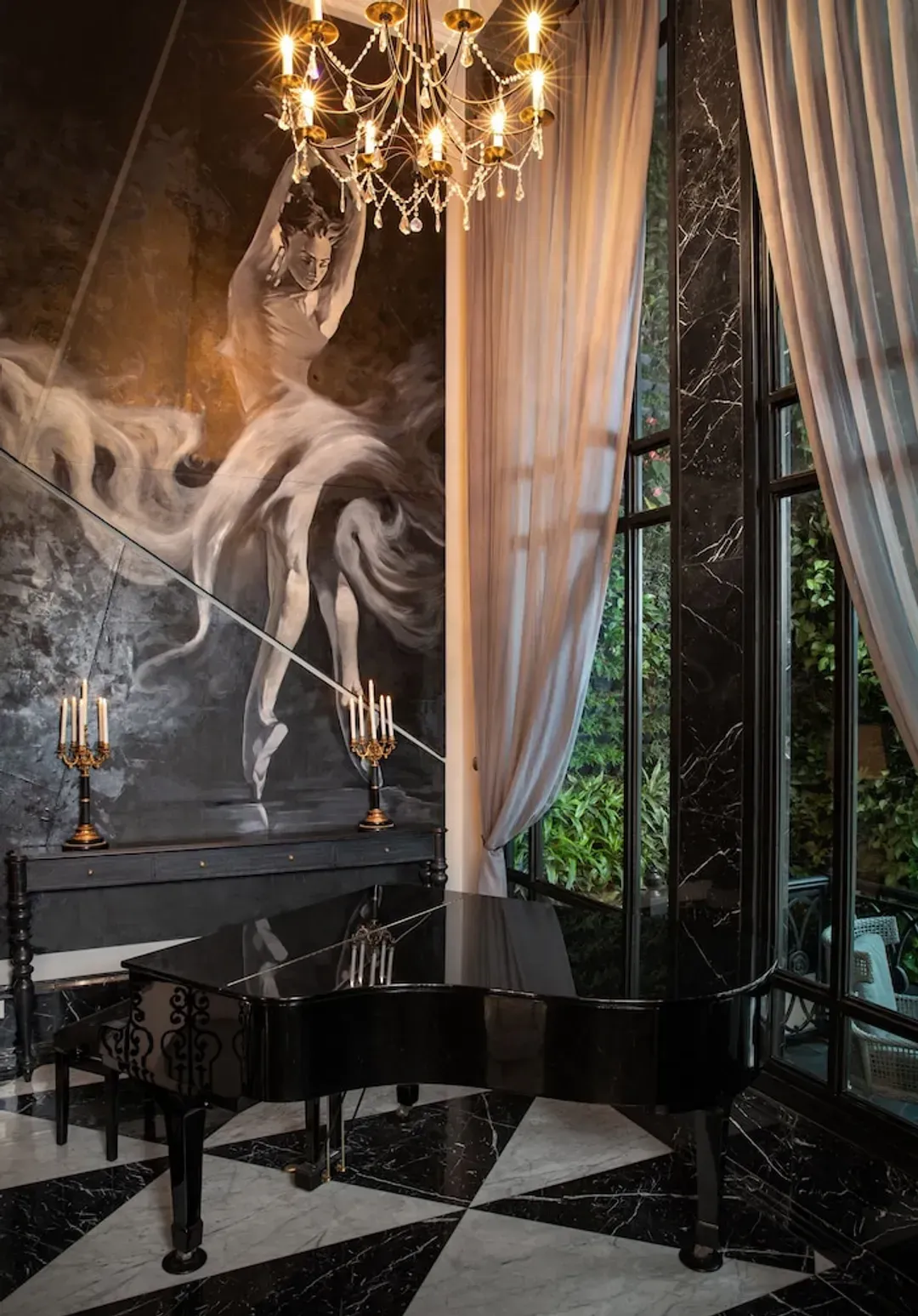 Lobby sitting area
