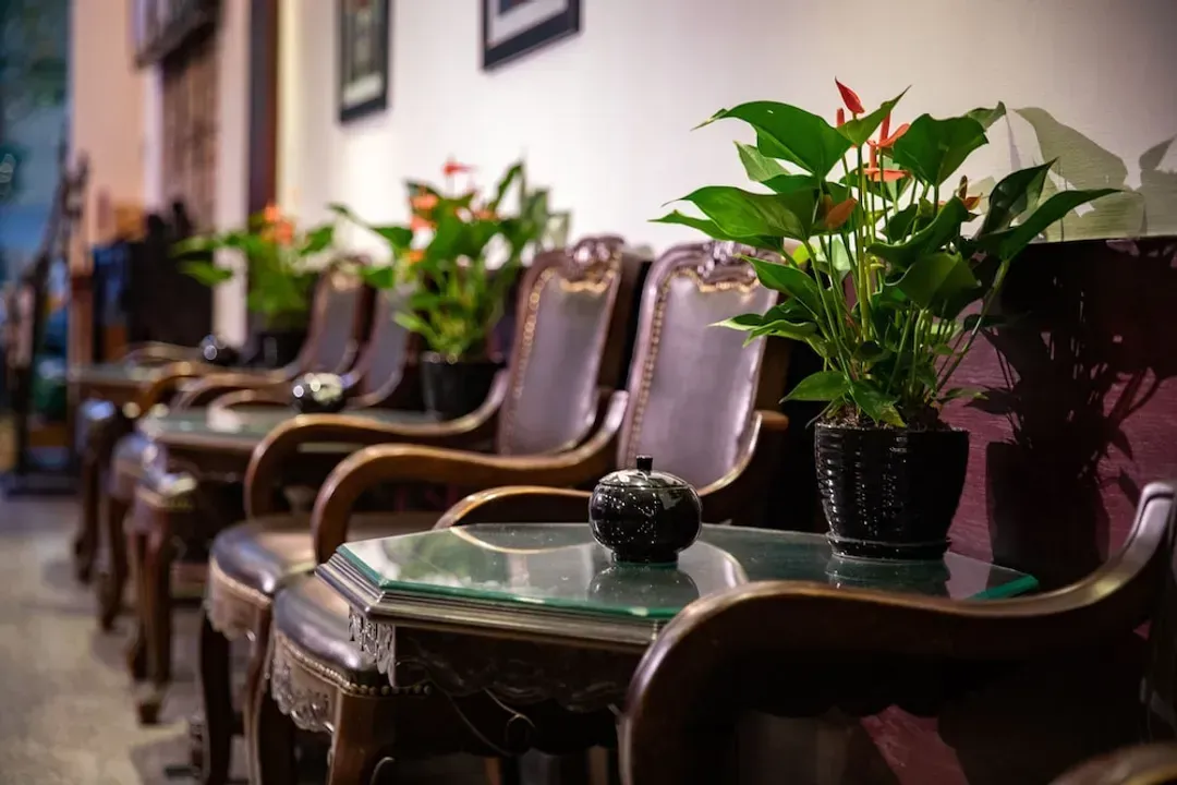 Lobby sitting area