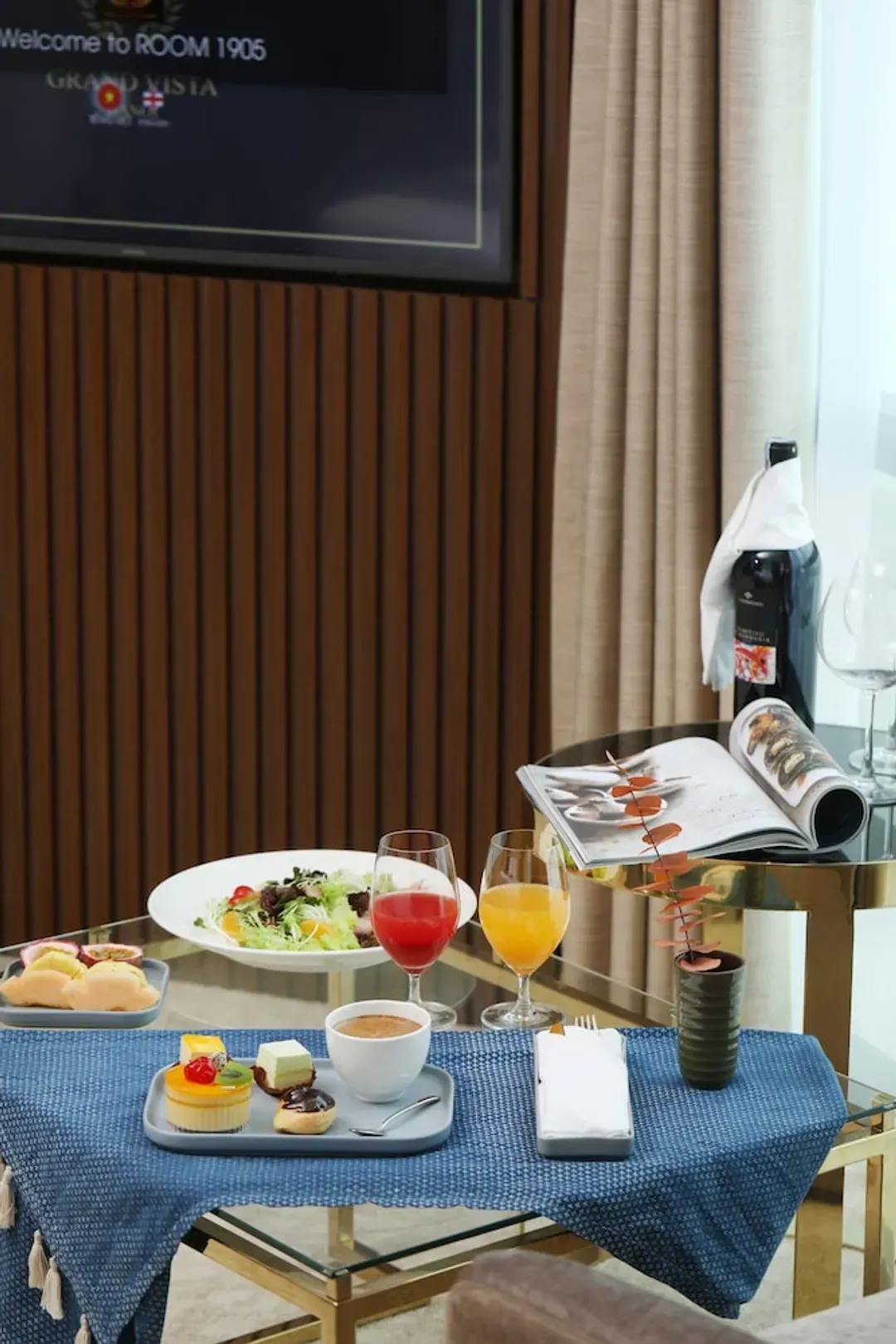 In-room dining