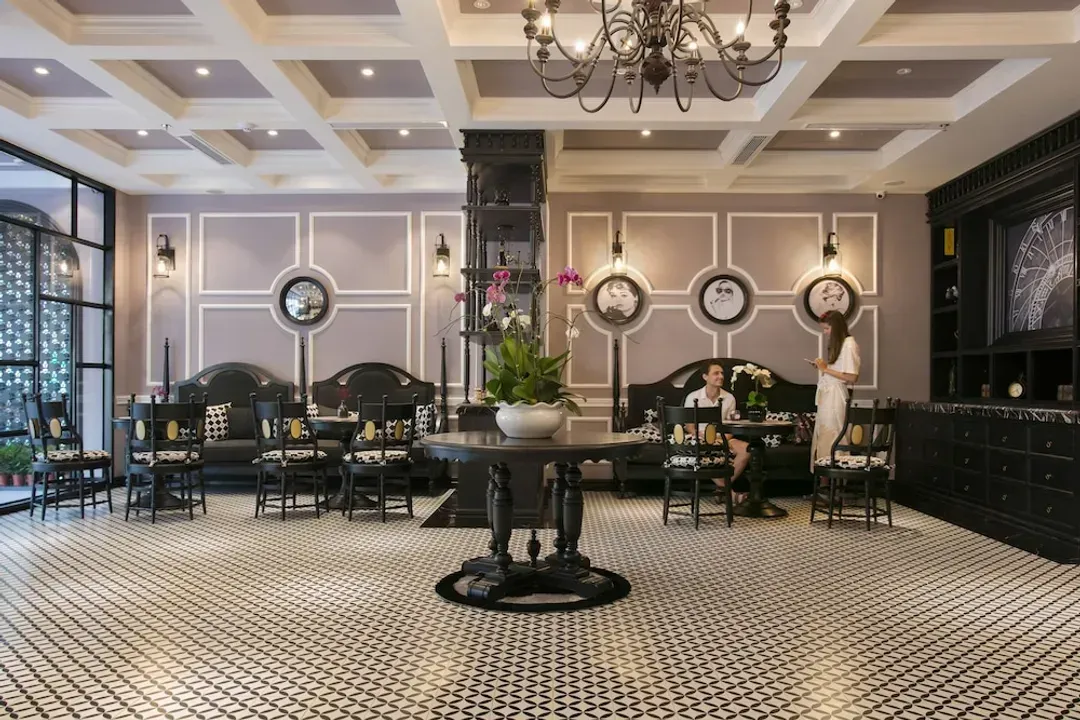 Lobby sitting area