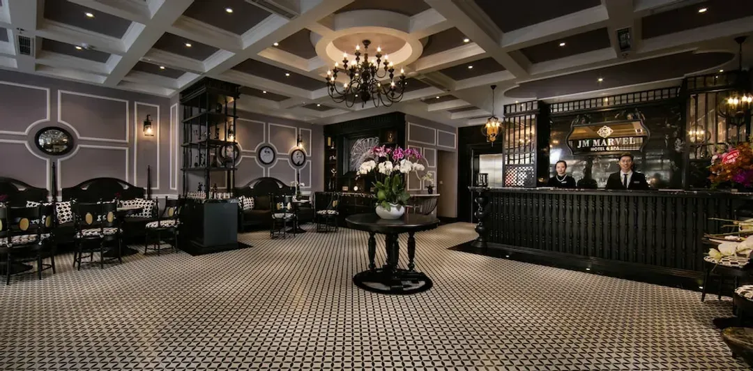 Lobby sitting area