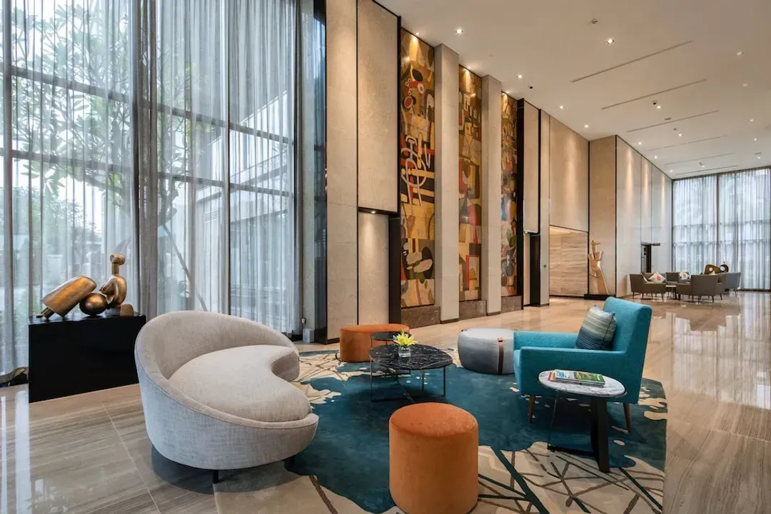 Lobby sitting area