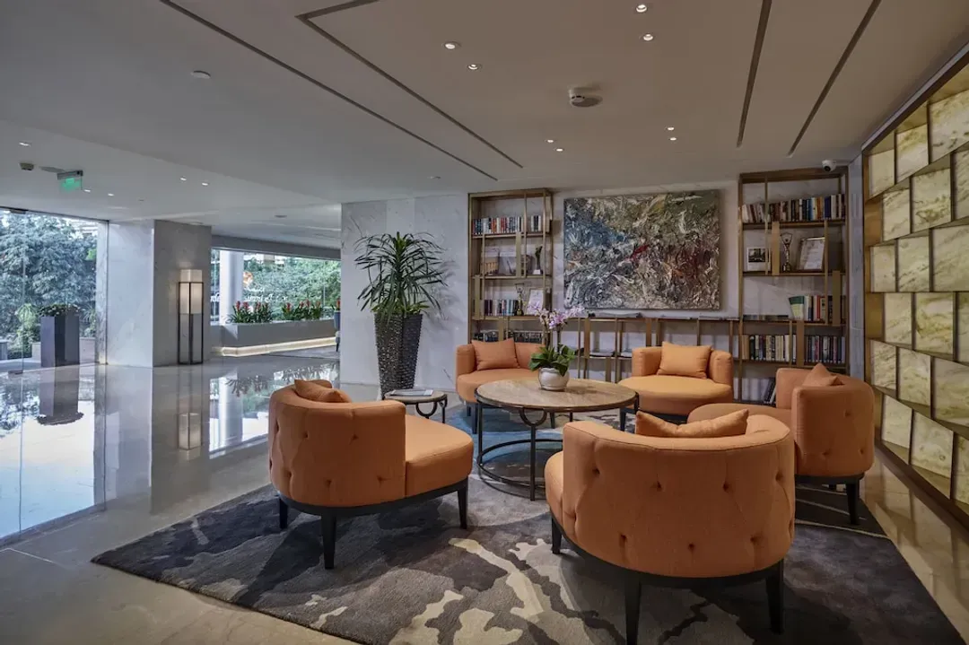 Lobby sitting area