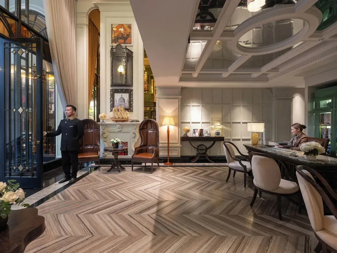 Lobby sitting area