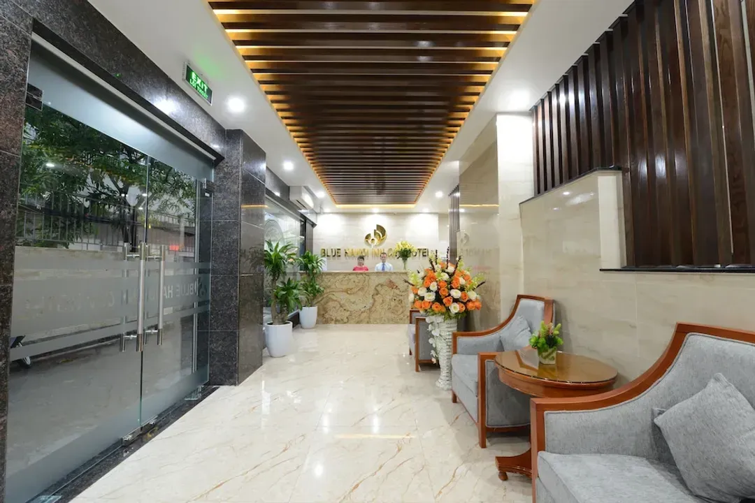 Lobby sitting area
