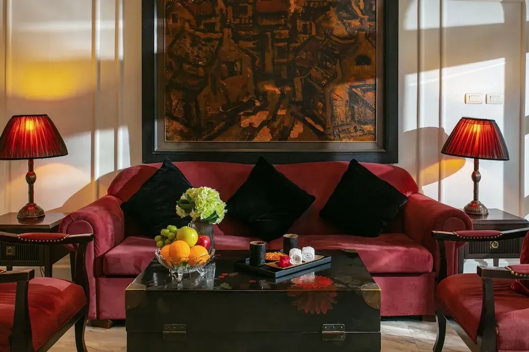Lobby sitting area