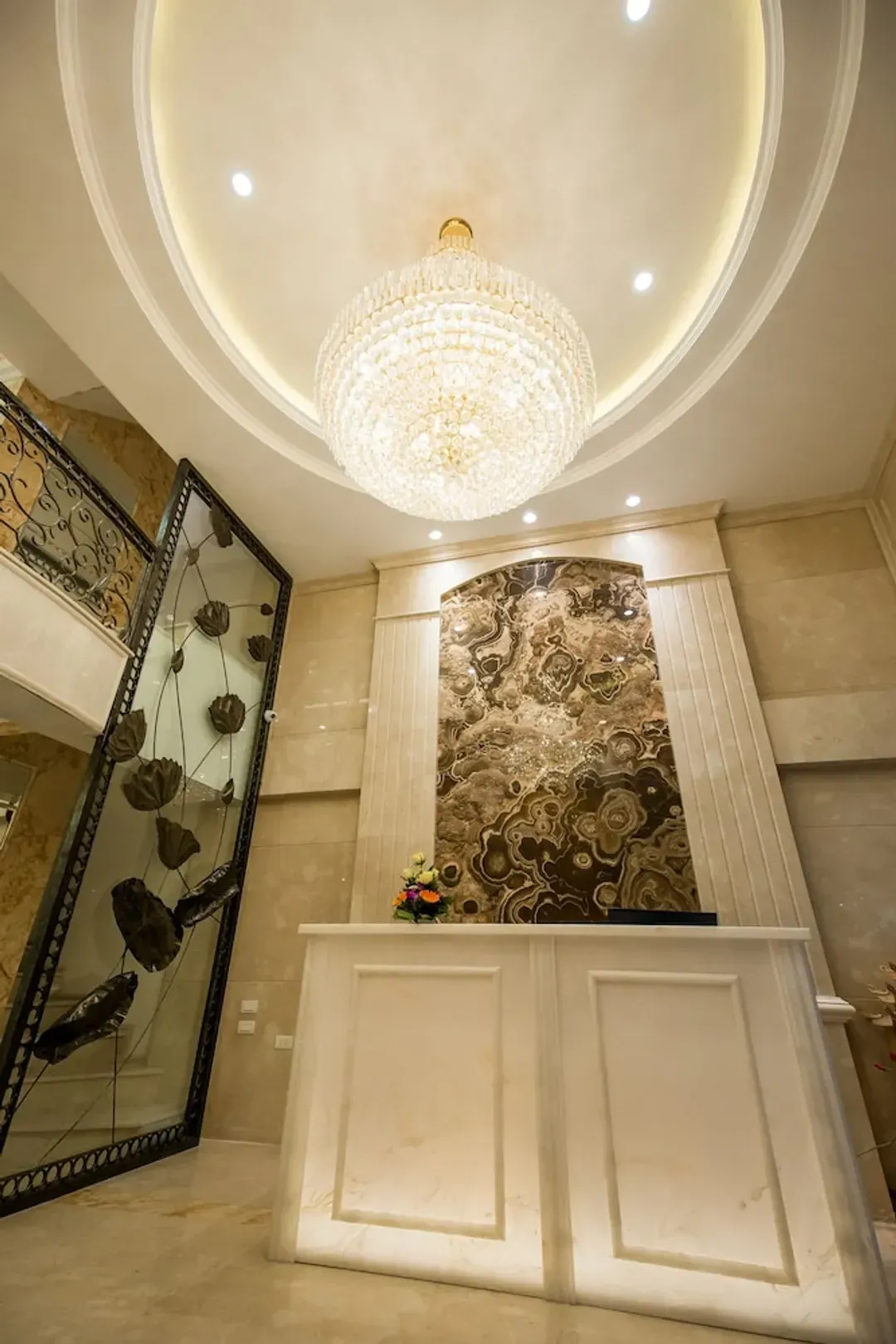 Interior entrance