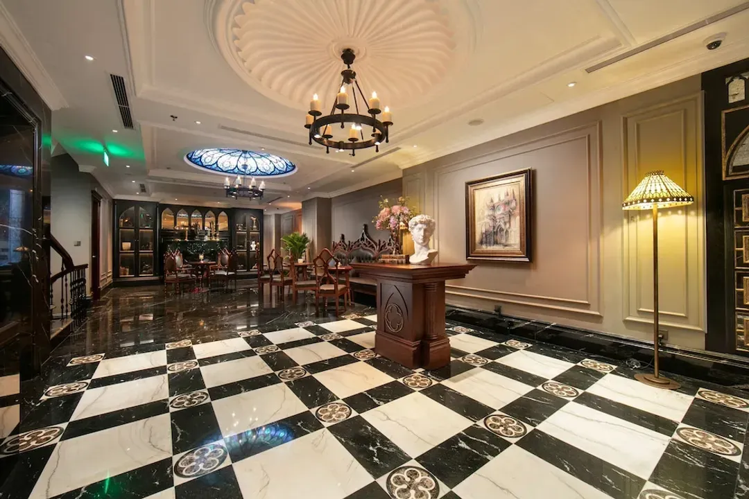 Lobby sitting area