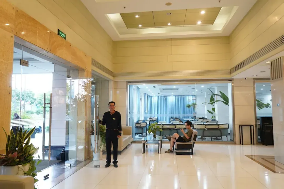 Lobby sitting area