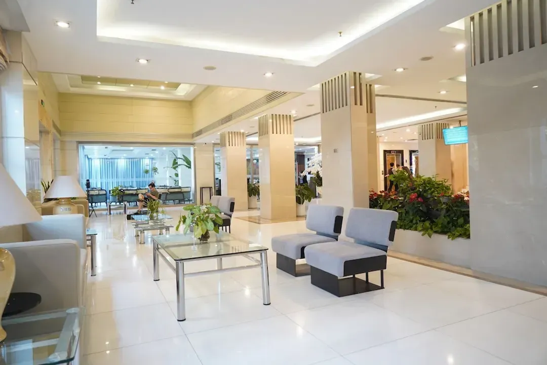 Lobby sitting area