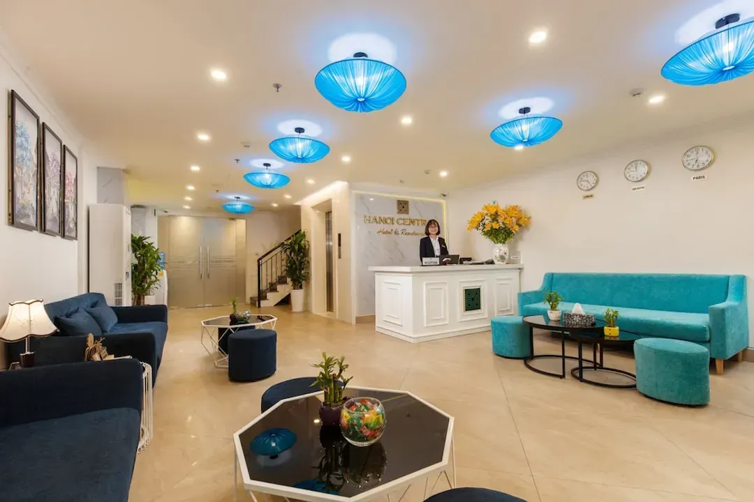 Lobby sitting area
