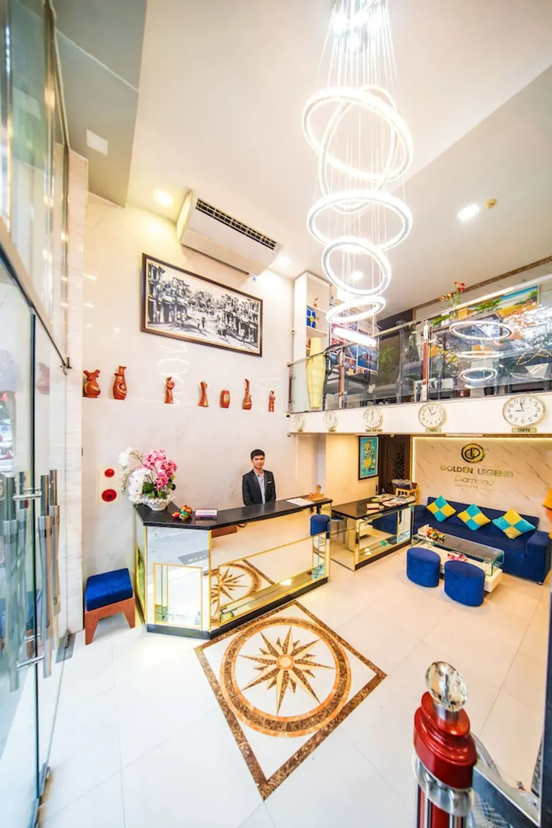Lobby sitting area