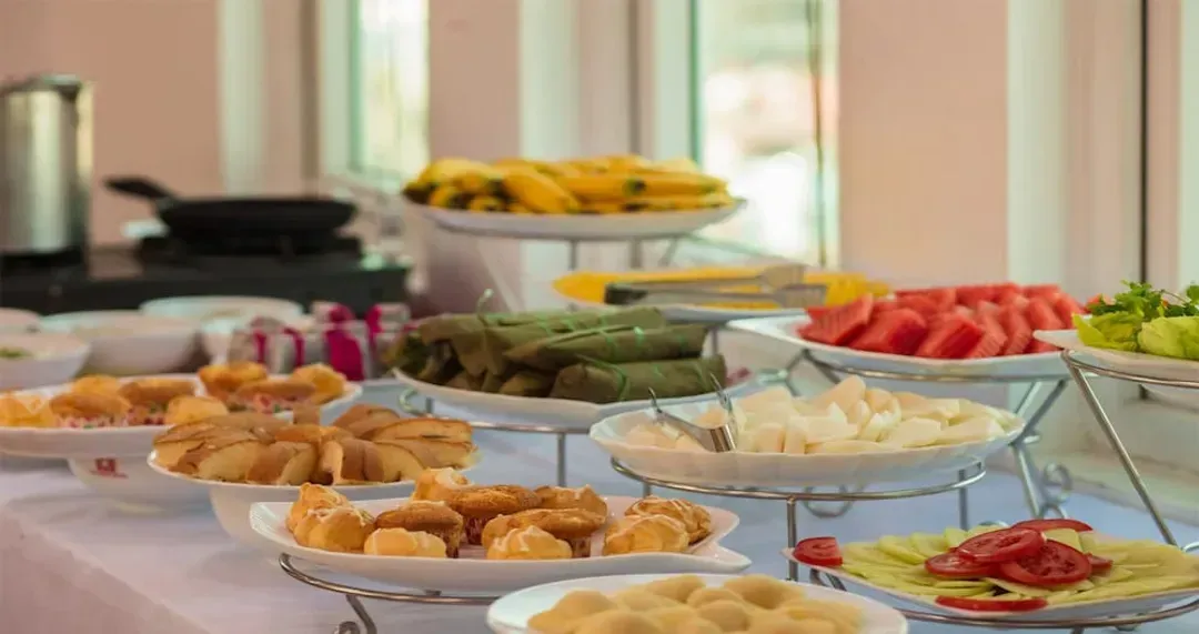 Breakfast area