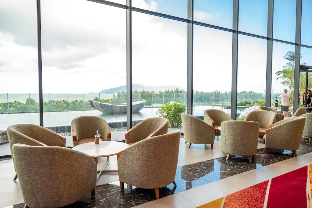 Lobby sitting area