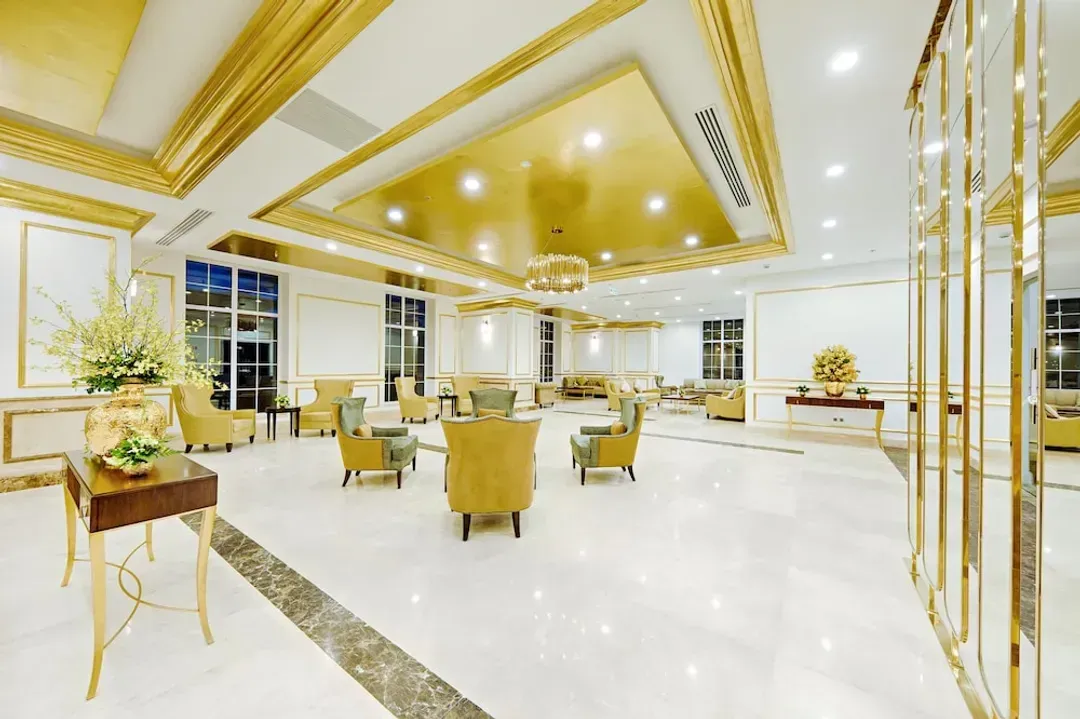 Lobby sitting area