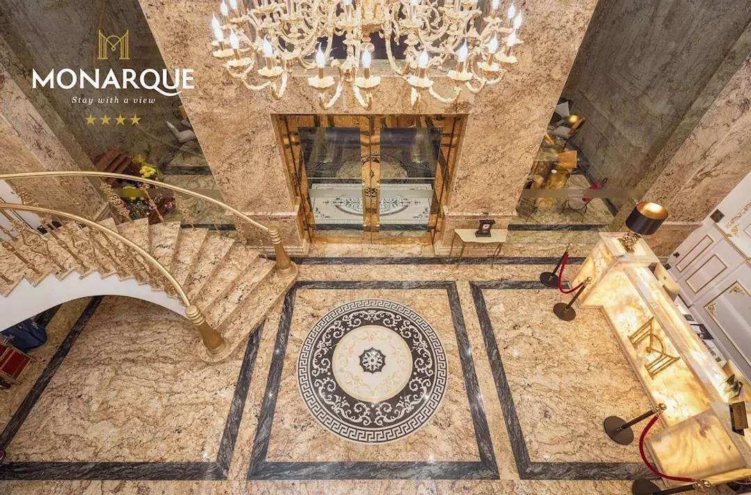 Interior entrance