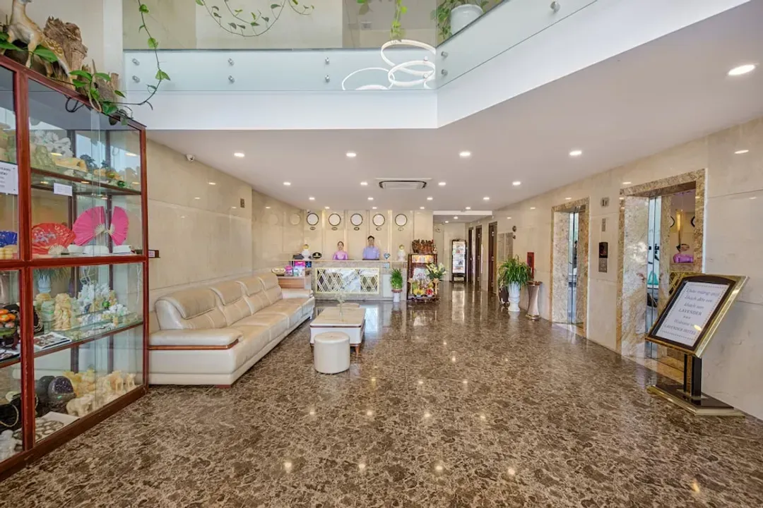 Lobby sitting area