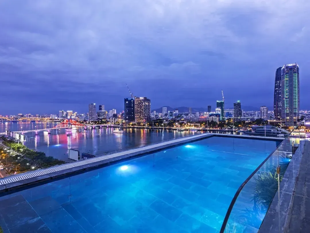 Rooftop pool