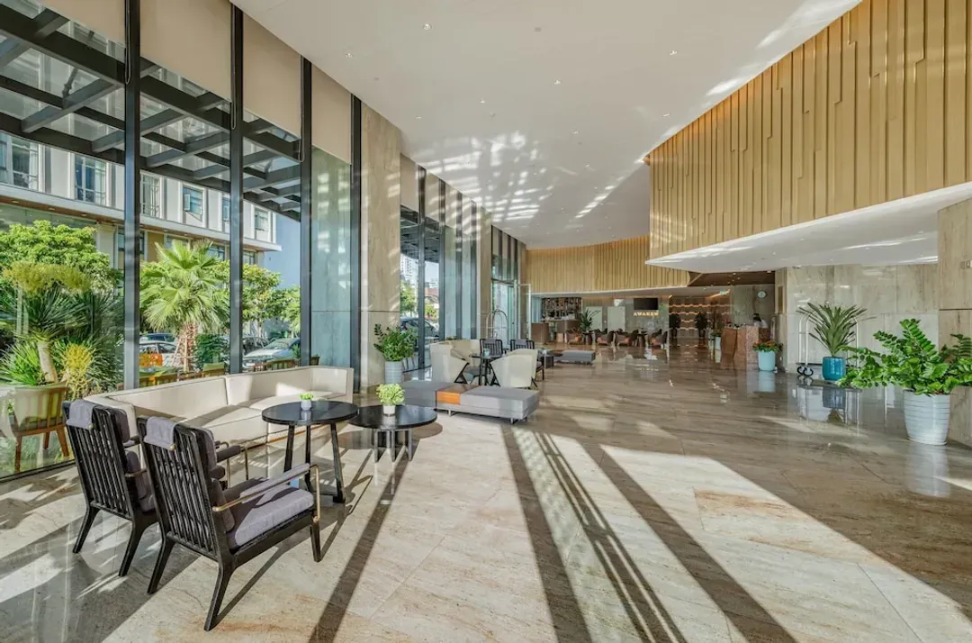 Lobby sitting area
