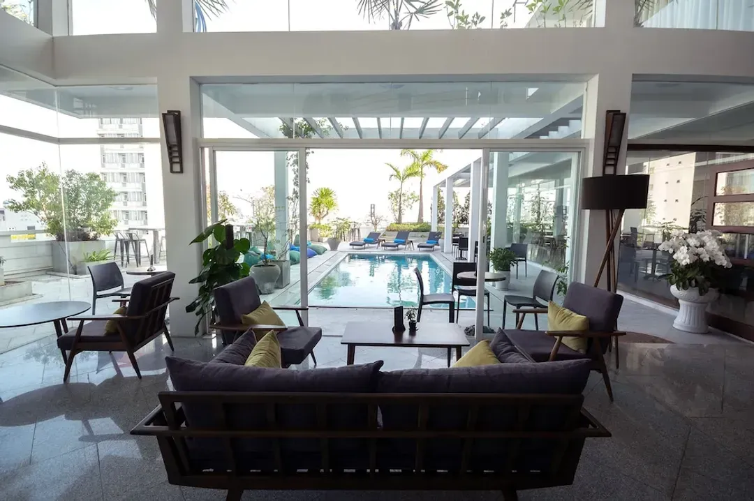 Lobby sitting area