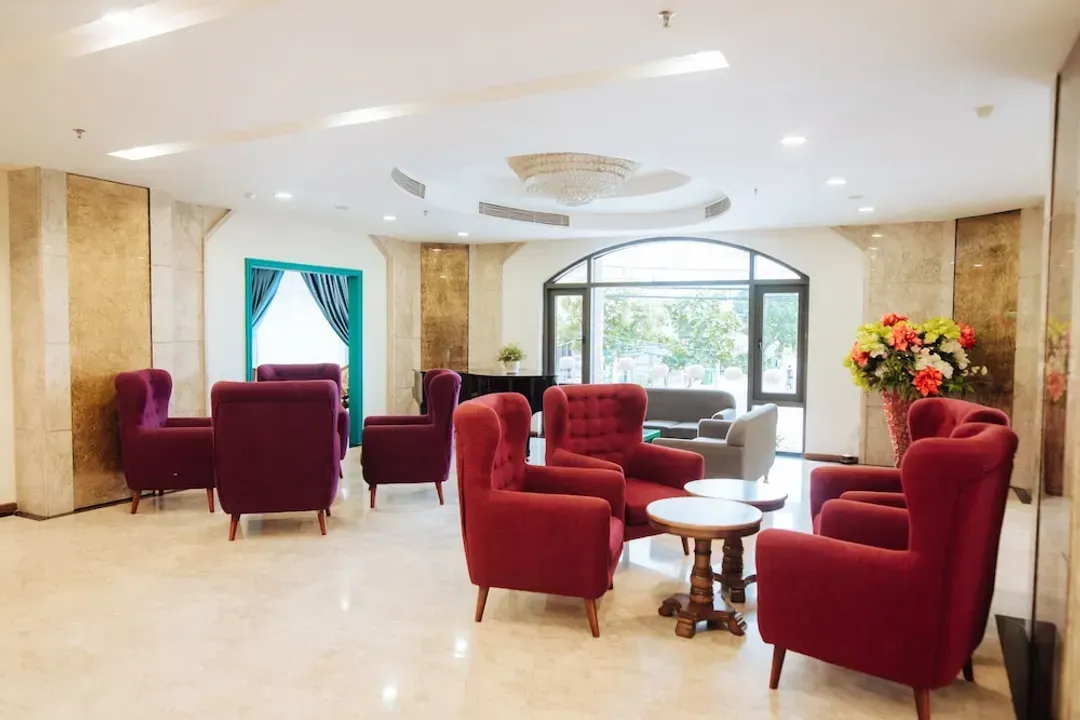 Lobby sitting area