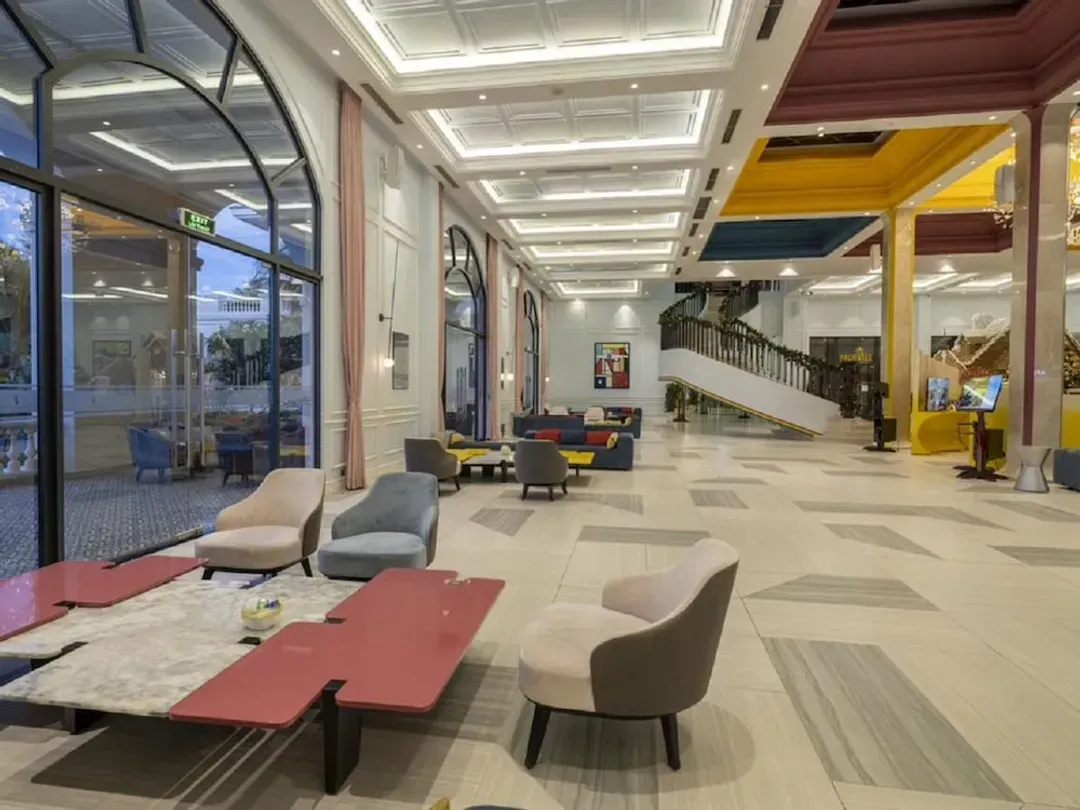 Lobby sitting area