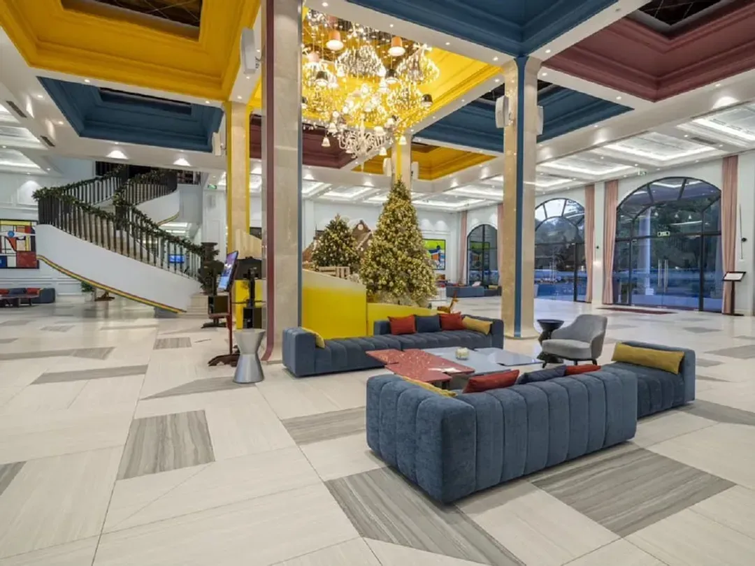 Lobby sitting area