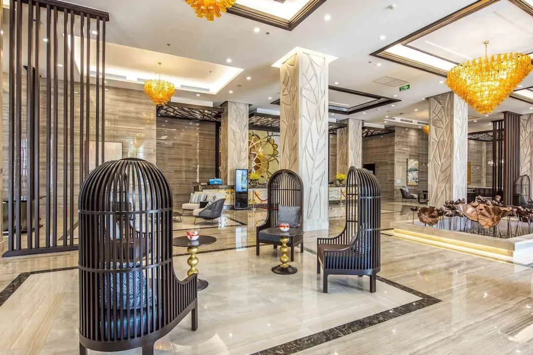 Lobby sitting area