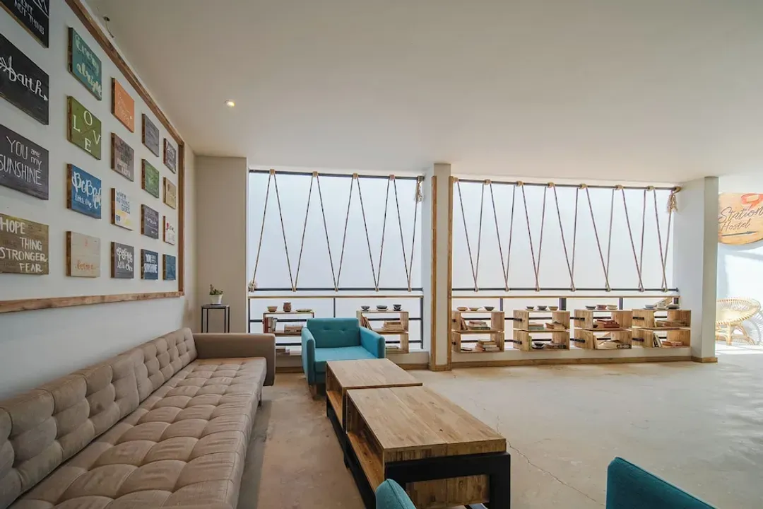 Lobby sitting area