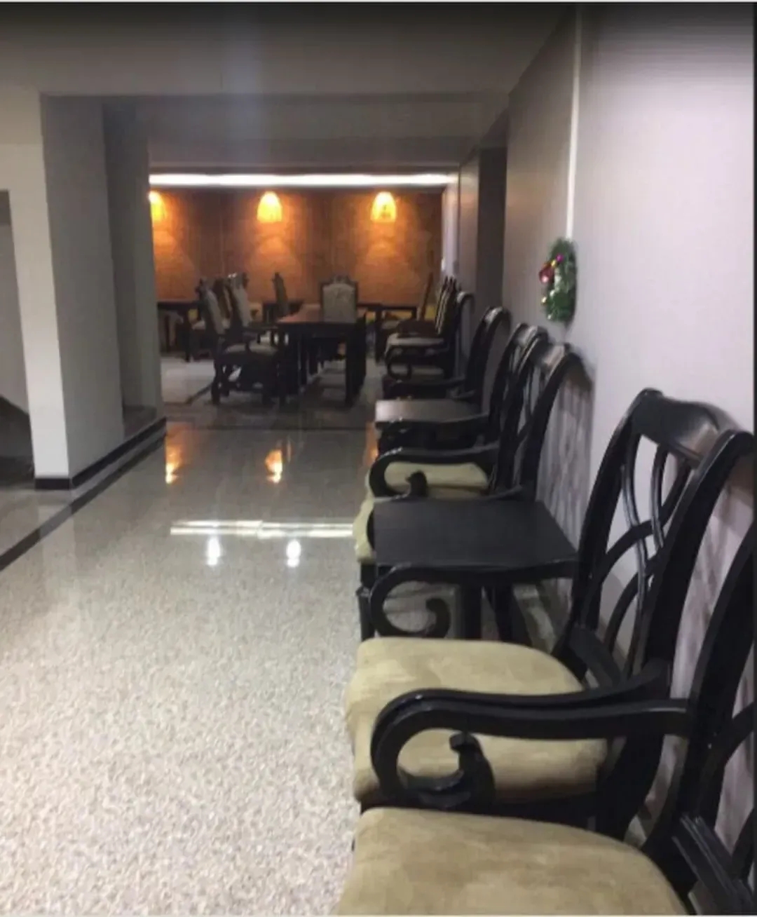 Lobby sitting area