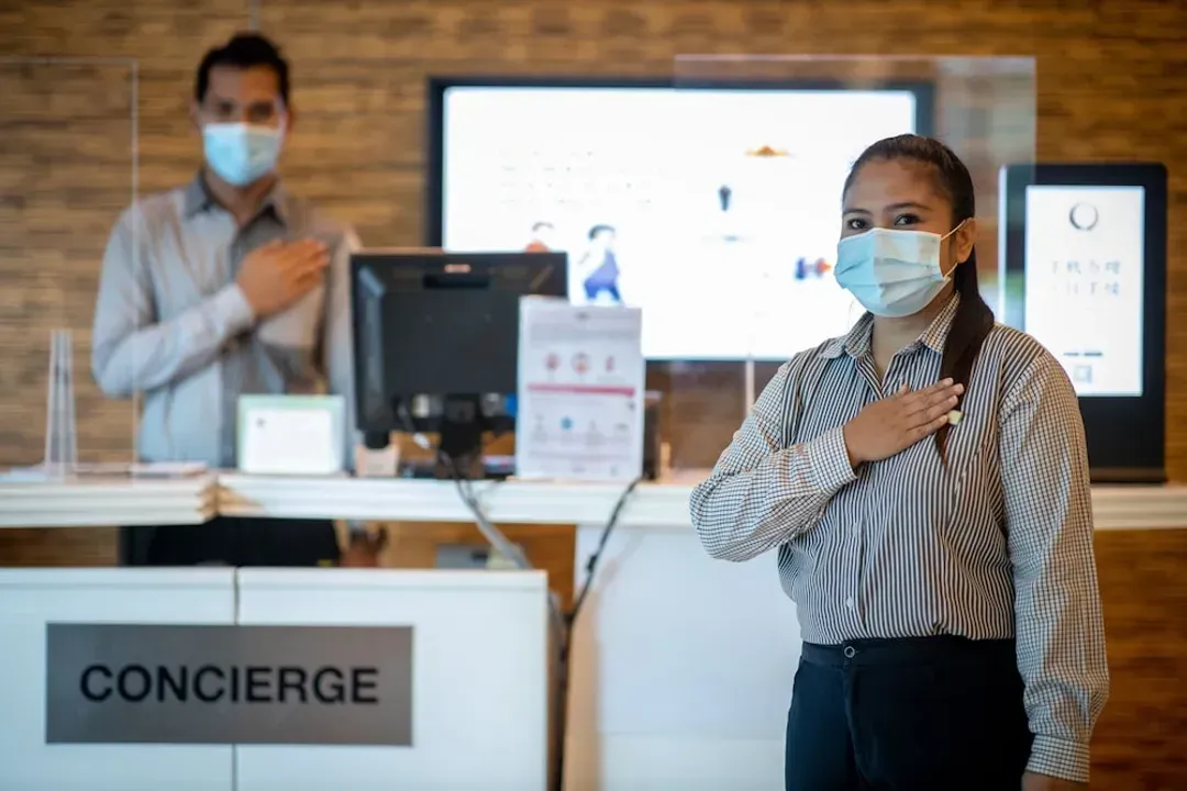 Concierge desk