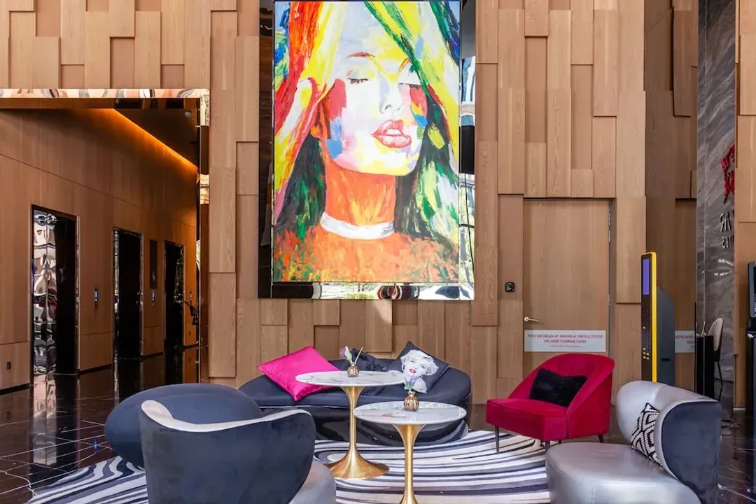 Lobby sitting area