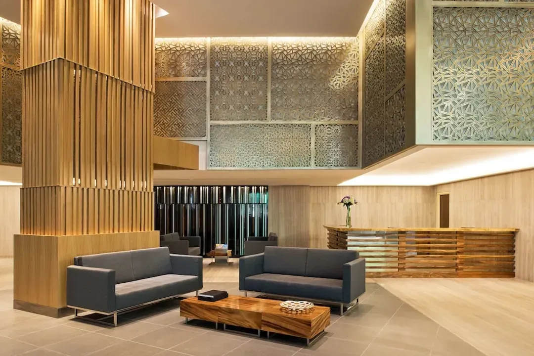 Lobby sitting area