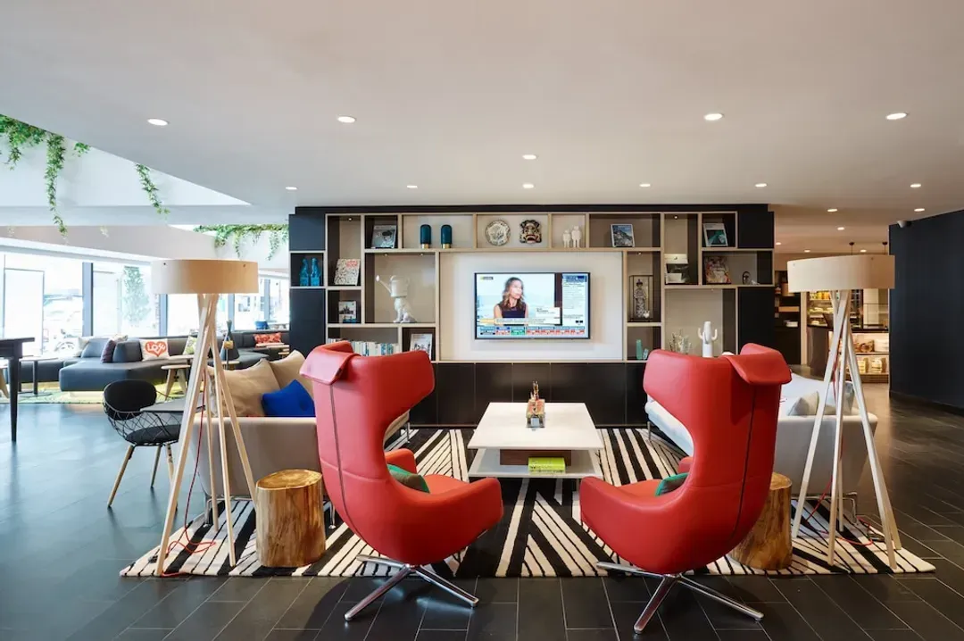 Lobby sitting area
