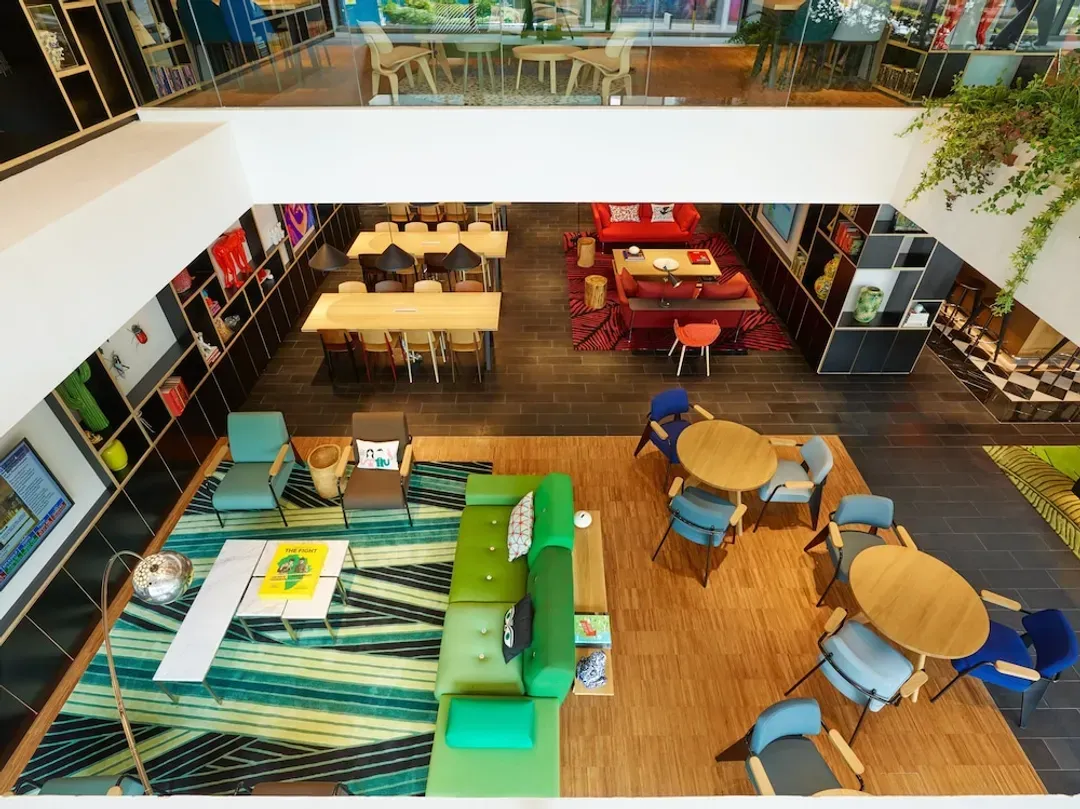 Lobby sitting area