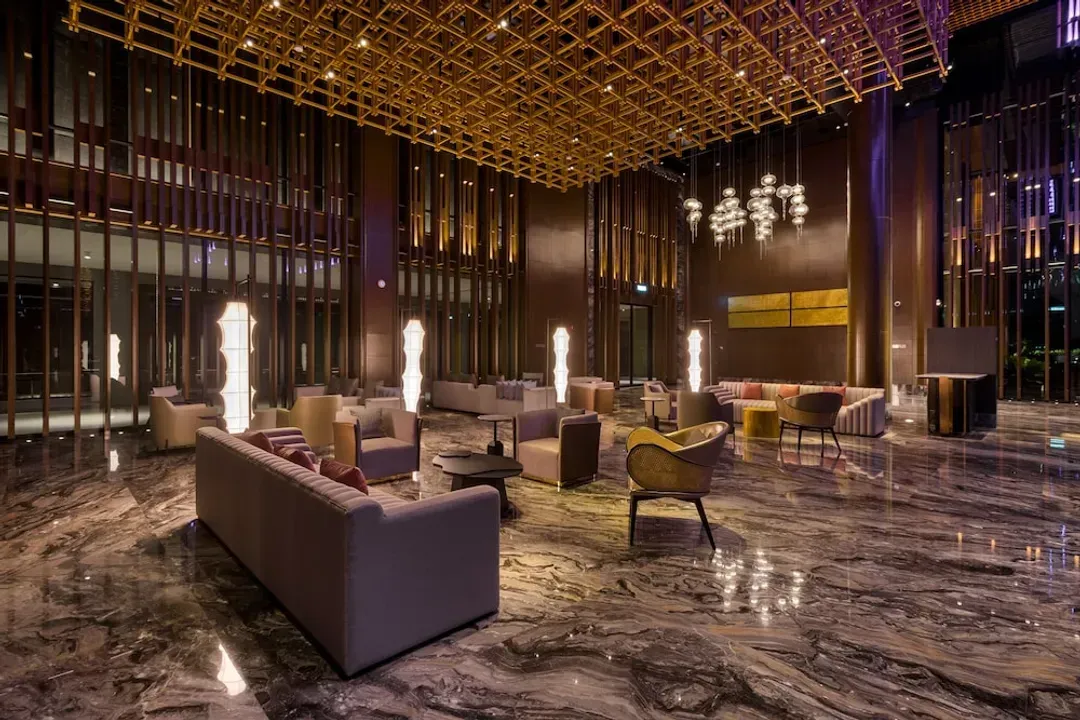 Lobby sitting area