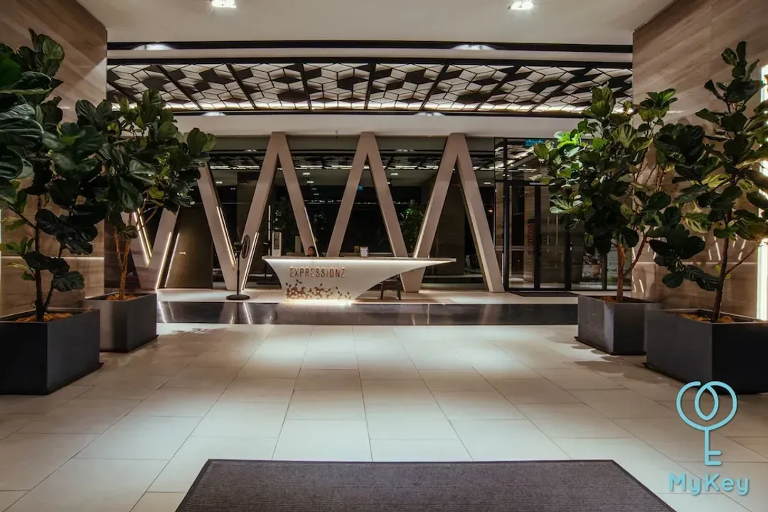 Interior entrance