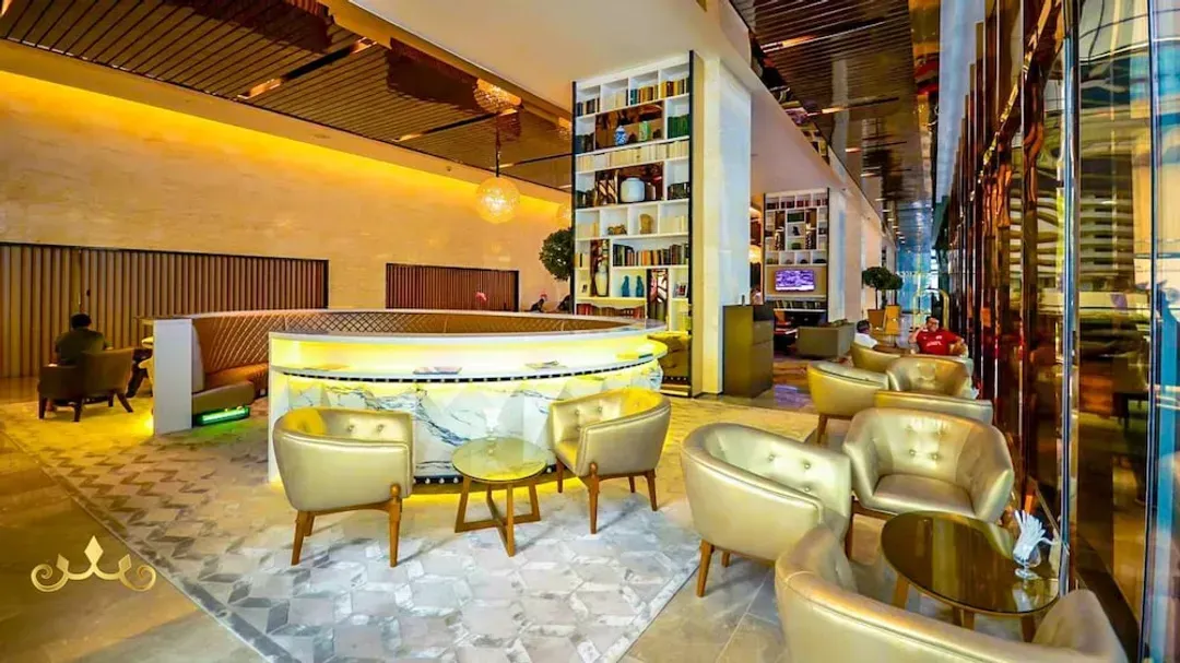 Lobby sitting area