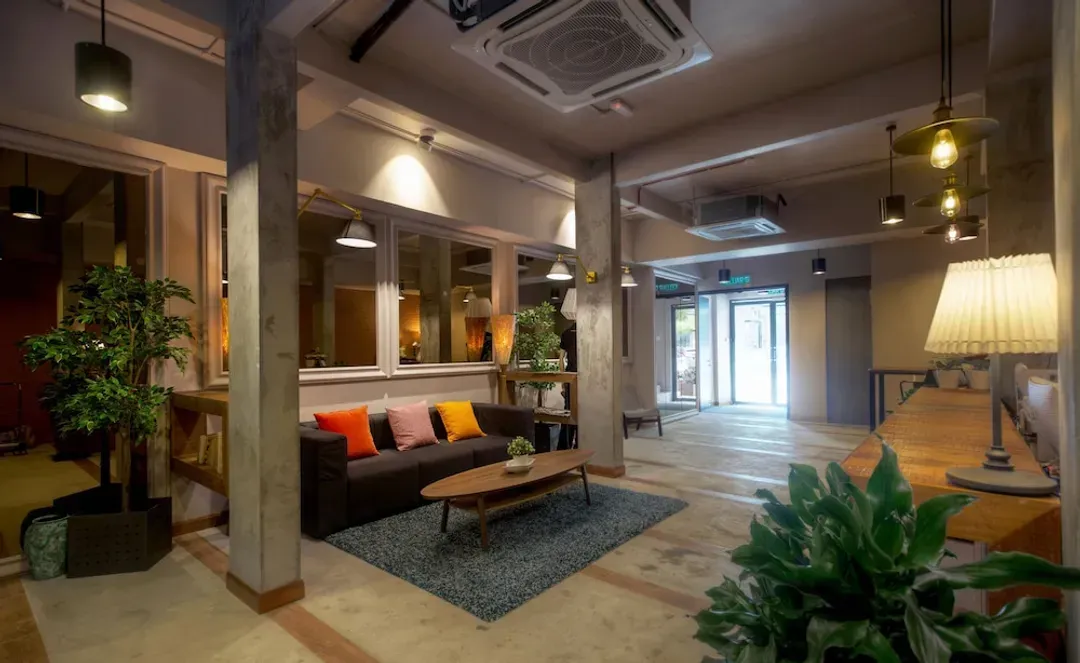Lobby sitting area