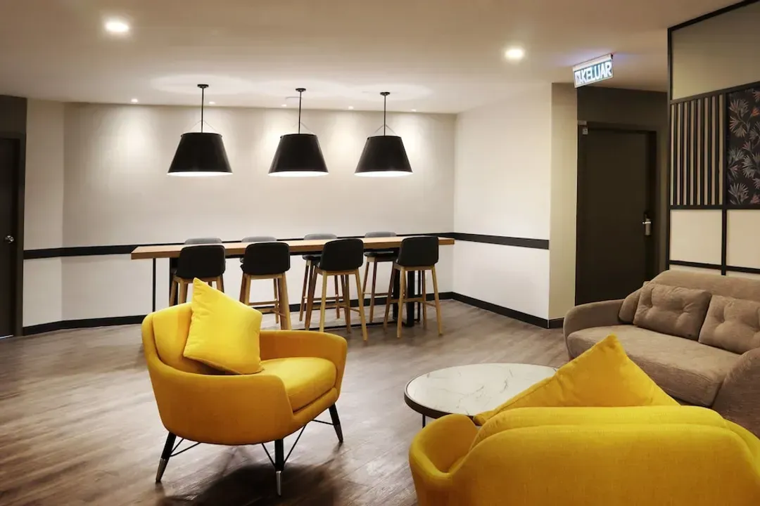 Lobby sitting area