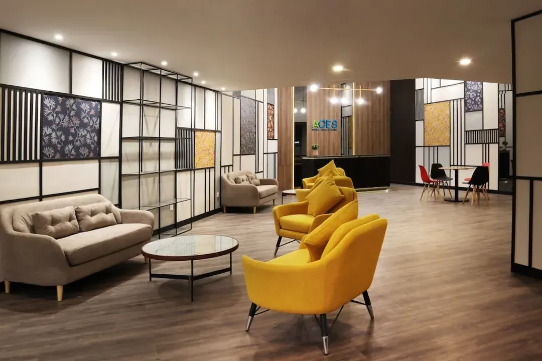 Lobby sitting area